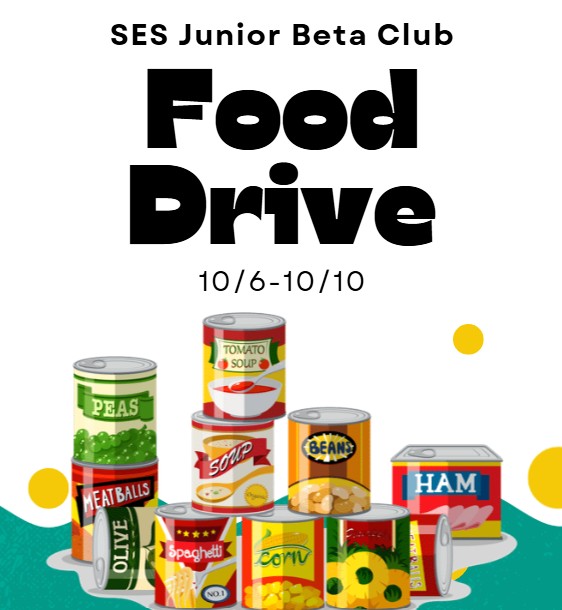 Nonperishable Food Drive 10/6-10/10